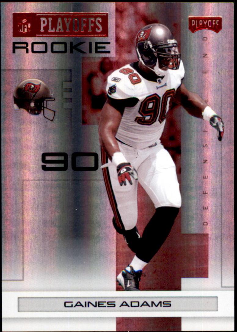 Gaines Adams [Red Holofoil] #112