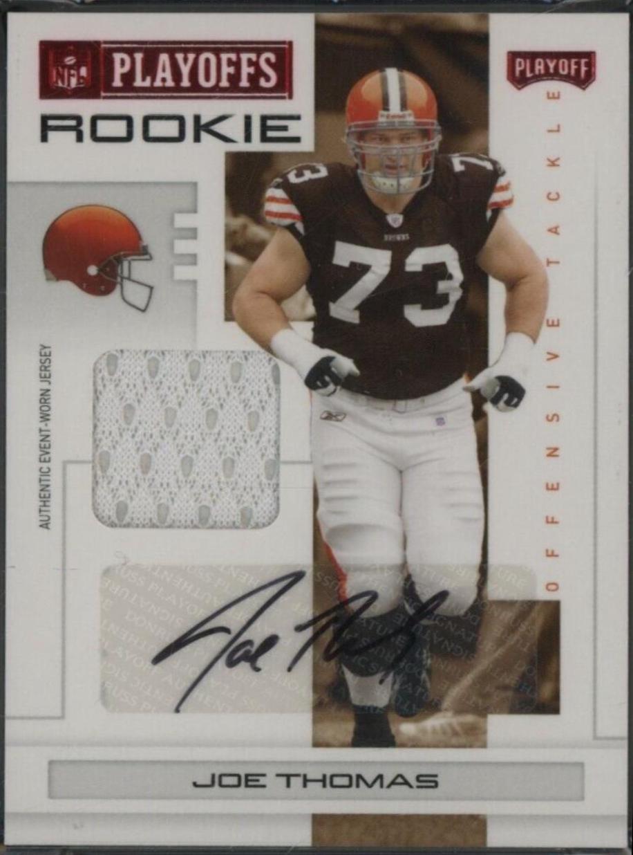 Joe Thomas [Signature Material Red] #117