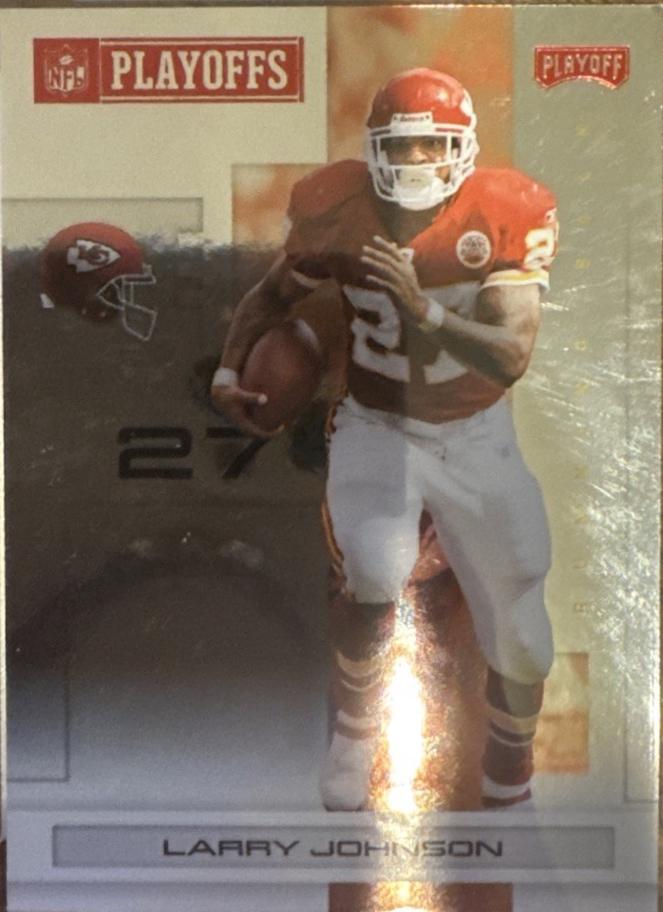 Larry Johnson [Red Metalized] #49