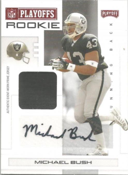 Michael Bush [Signature Material Red] #124