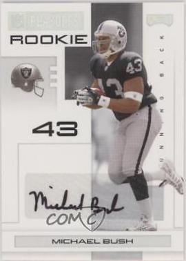 Michael Bush [Signature Silver] #124