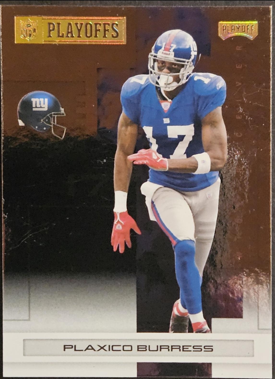 Plaxico Burress [Gold Metalized] #64