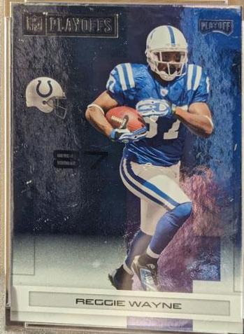 Reggie Wayne [Black Metalized] #45