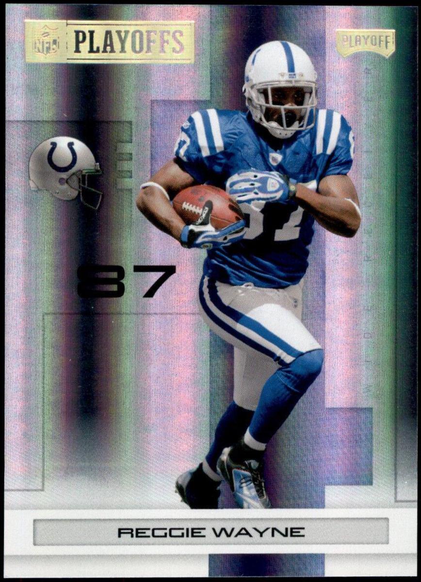 Reggie Wayne [Gold Holofoil] #45