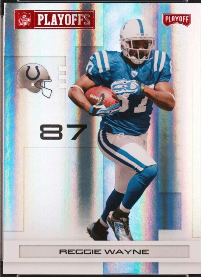 Reggie Wayne [Red Holofoil] #45