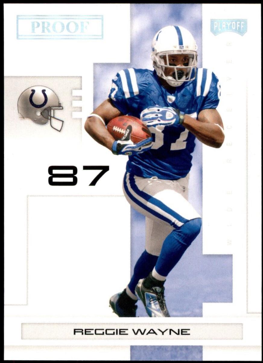 Reggie Wayne [Silver Proof] #45