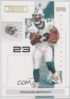 Ronnie Brown [Gold Proof] #53