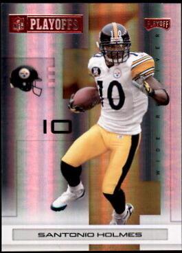 Santonio Holmes [Red Holofoil] #78