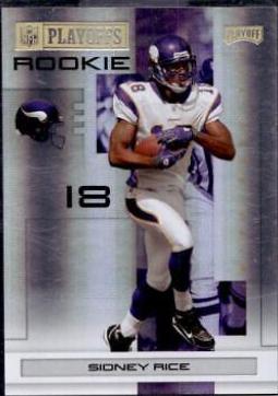 Sidney Rice [Gold Holofoil] #128
