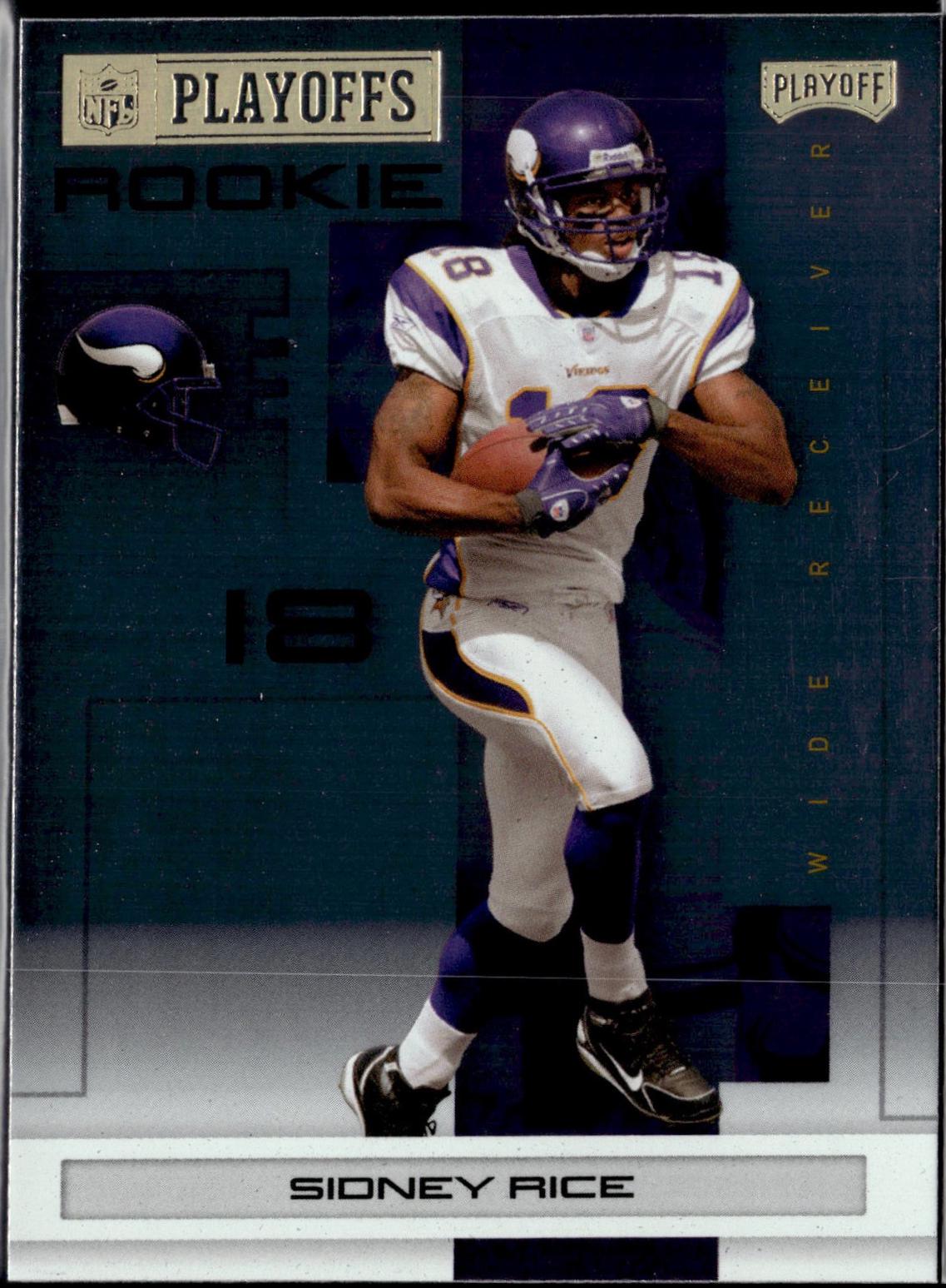 Sidney Rice [Gold Metalized] #128