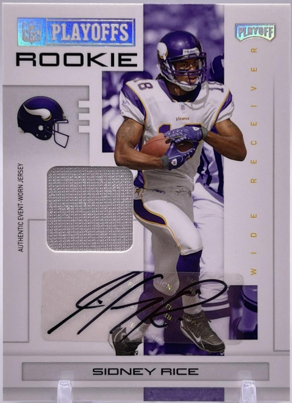 Sidney Rice [Material Gold] #128