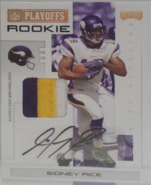Sidney Rice [Signature Gold] #128