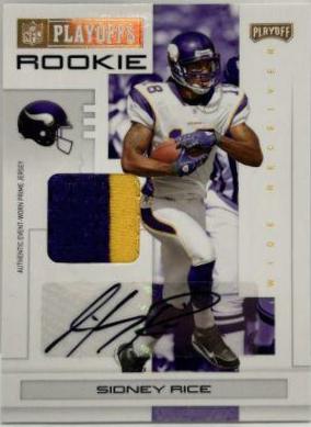 Sidney Rice [Signature Material Gold] #128