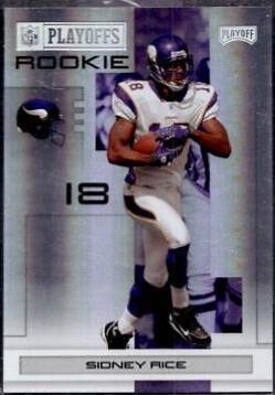 Sidney Rice [Silver Holofoil] #128