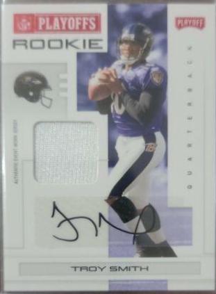 Troy Smith [Signature Material Red] #133