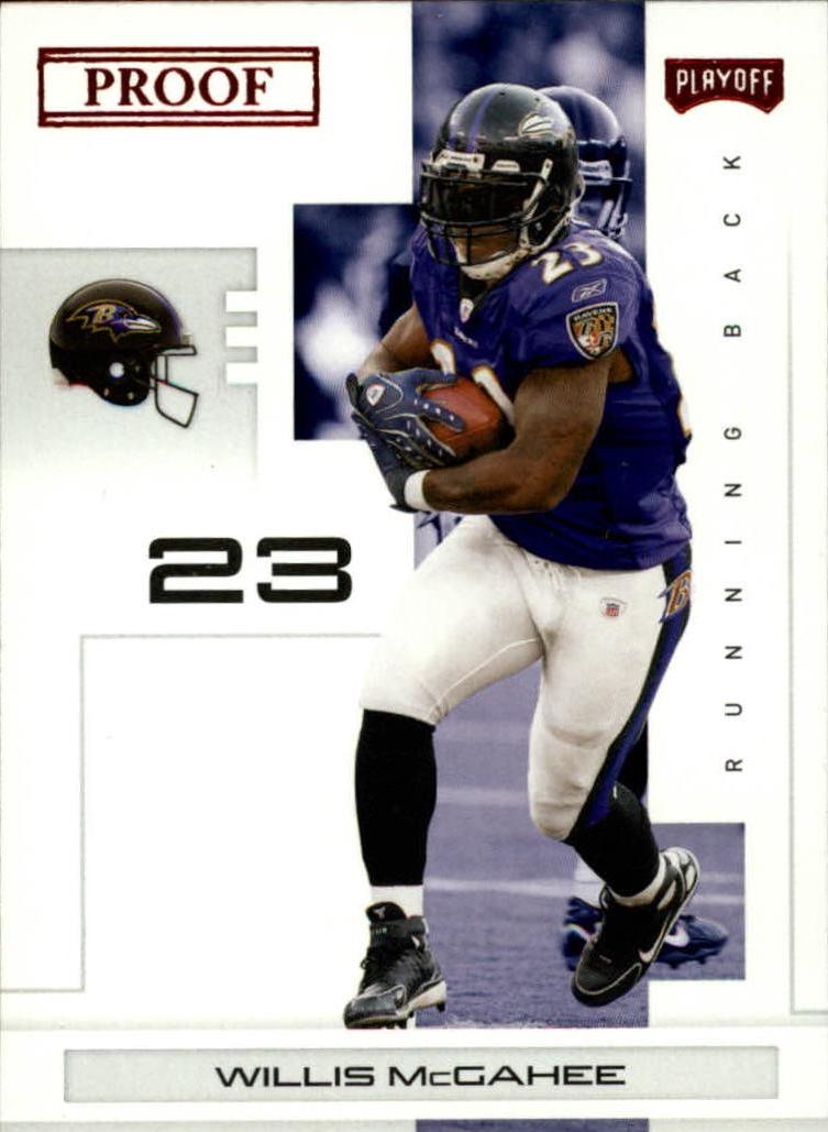 Willis McGahee [Red Proof] #10