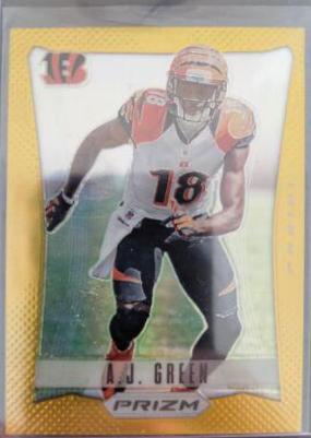 A.J. Green [Gold Prizm] #38