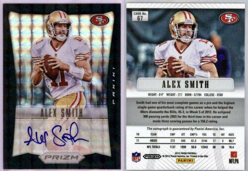 Alex Smith [Autograph Prizm] #67