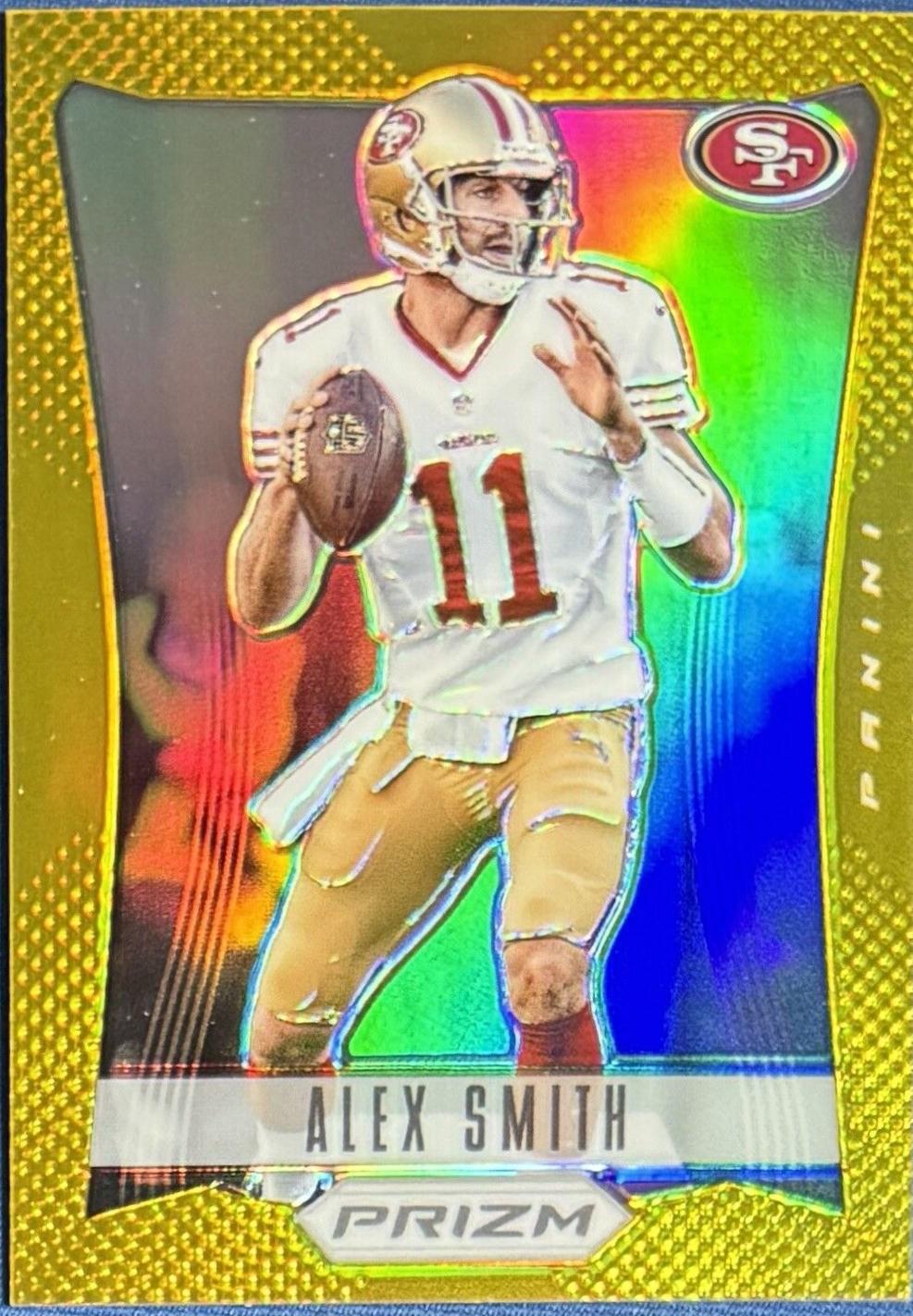 Alex Smith [Gold Prizm] #163