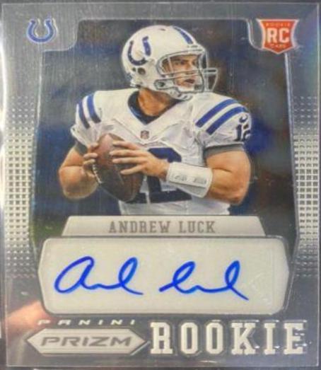 Andrew Luck [Turned Sideways Autograph] #203