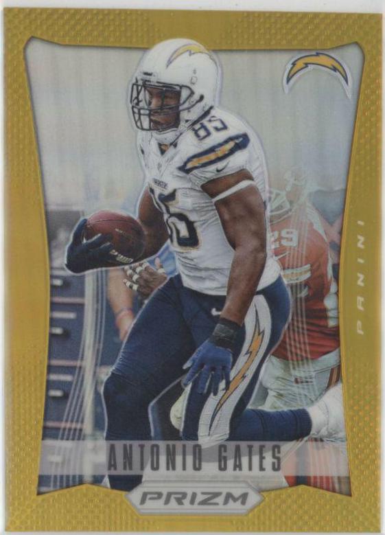Antonio Gates [Gold Prizm] #157
