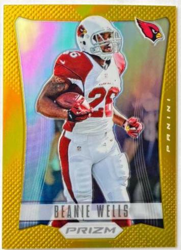 Beanie Wells [Gold Prizm] #3