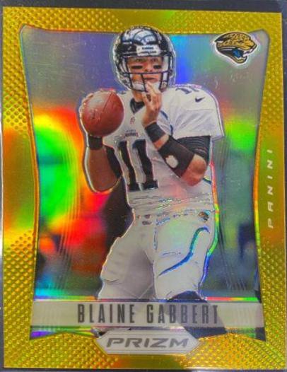 Blaine Gabbert [Gold Prizm] #87