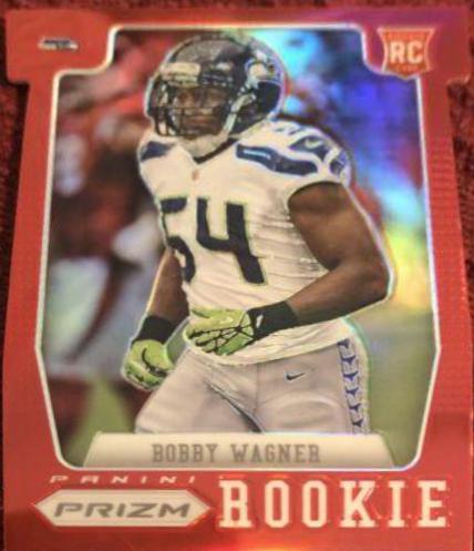 Bobby Wagner [Red Prizm Die Cut] #239