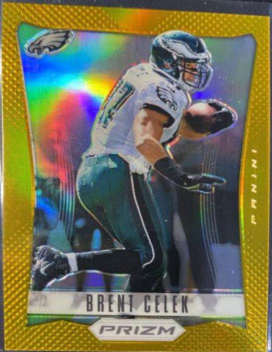 Brent Celek [Gold Prizm] #143