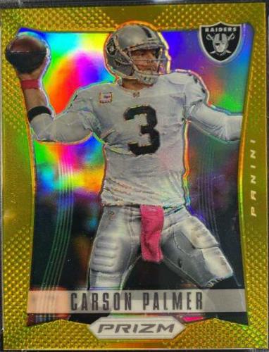 Carson Palmer [Gold Prizm] #137