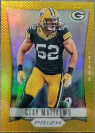 Clay Matthews [Gold Prizm] #71