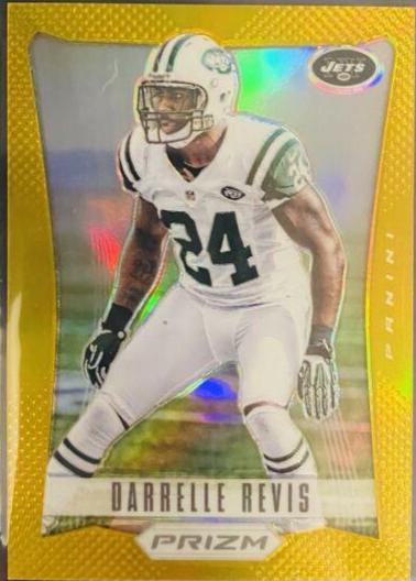 Darrelle Revis [Gold Prizm] #130