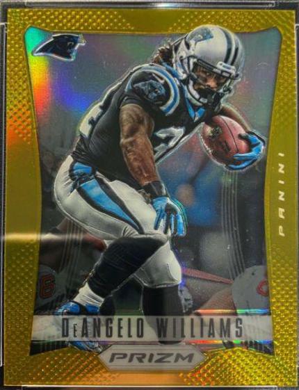DeAngelo Williams [Gold Prizm] #27