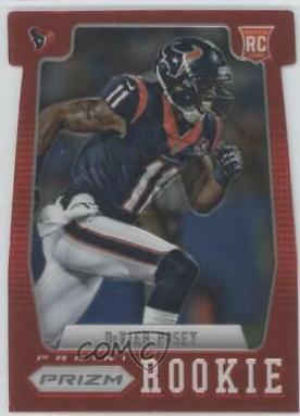 DeVier Posey [Red Prizm Die Cut] #211