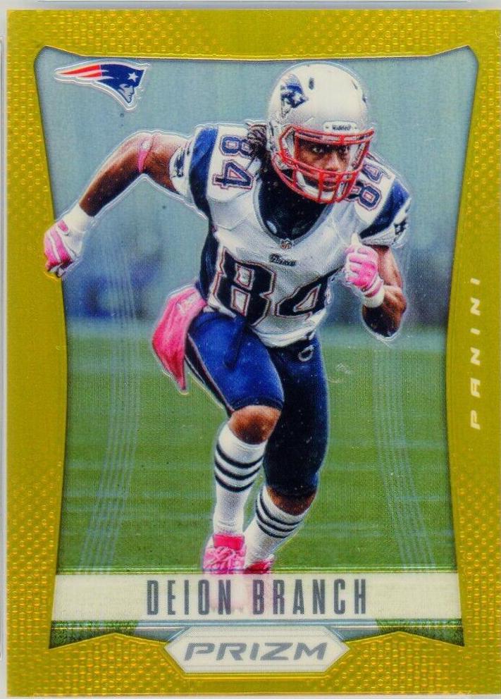 Deion Branch [Gold Prizm] #113