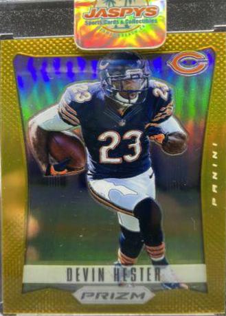 Devin Hester [Gold Prizm] #34