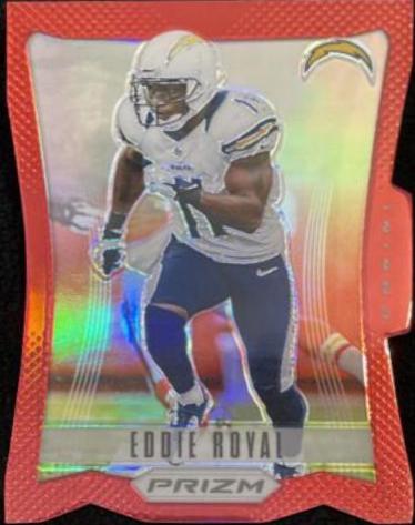Eddie Royal [Red Prizm Die Cut] #159