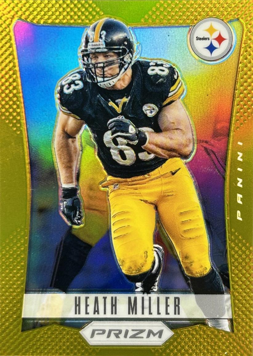 Heath Miller [Gold Prizm] #152