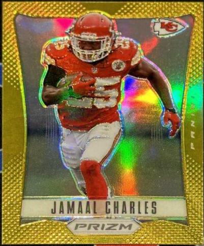 Jamaal Charles [Gold Prizm] #95