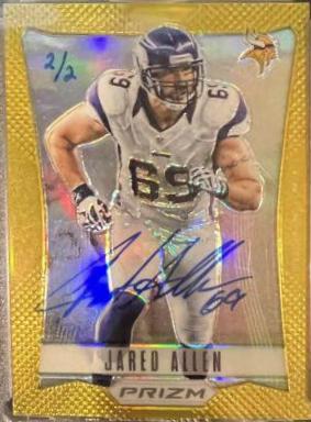 Jared Allen [Gold Prizm] #108