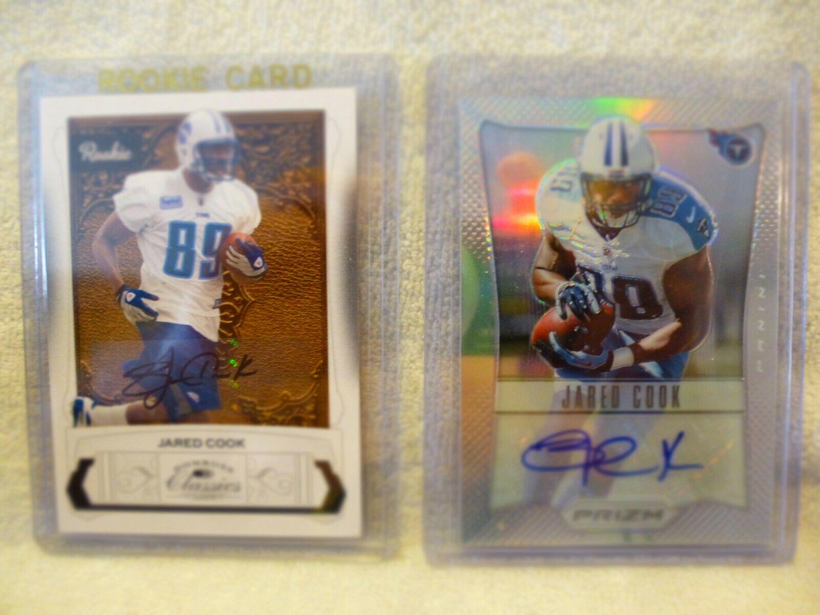 Jared Cook [Autograph Prizm] #36