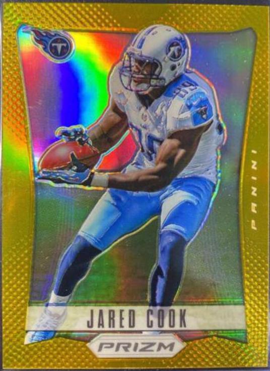 Jared Cook [Gold Prizm] #192