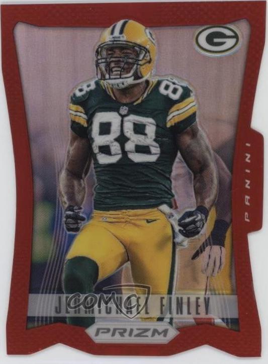 Jermichael Finley [Red Prizm Die Cut] #73
