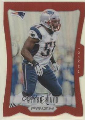 Jerod Mayo [Red Prizm Die Cut] #114
