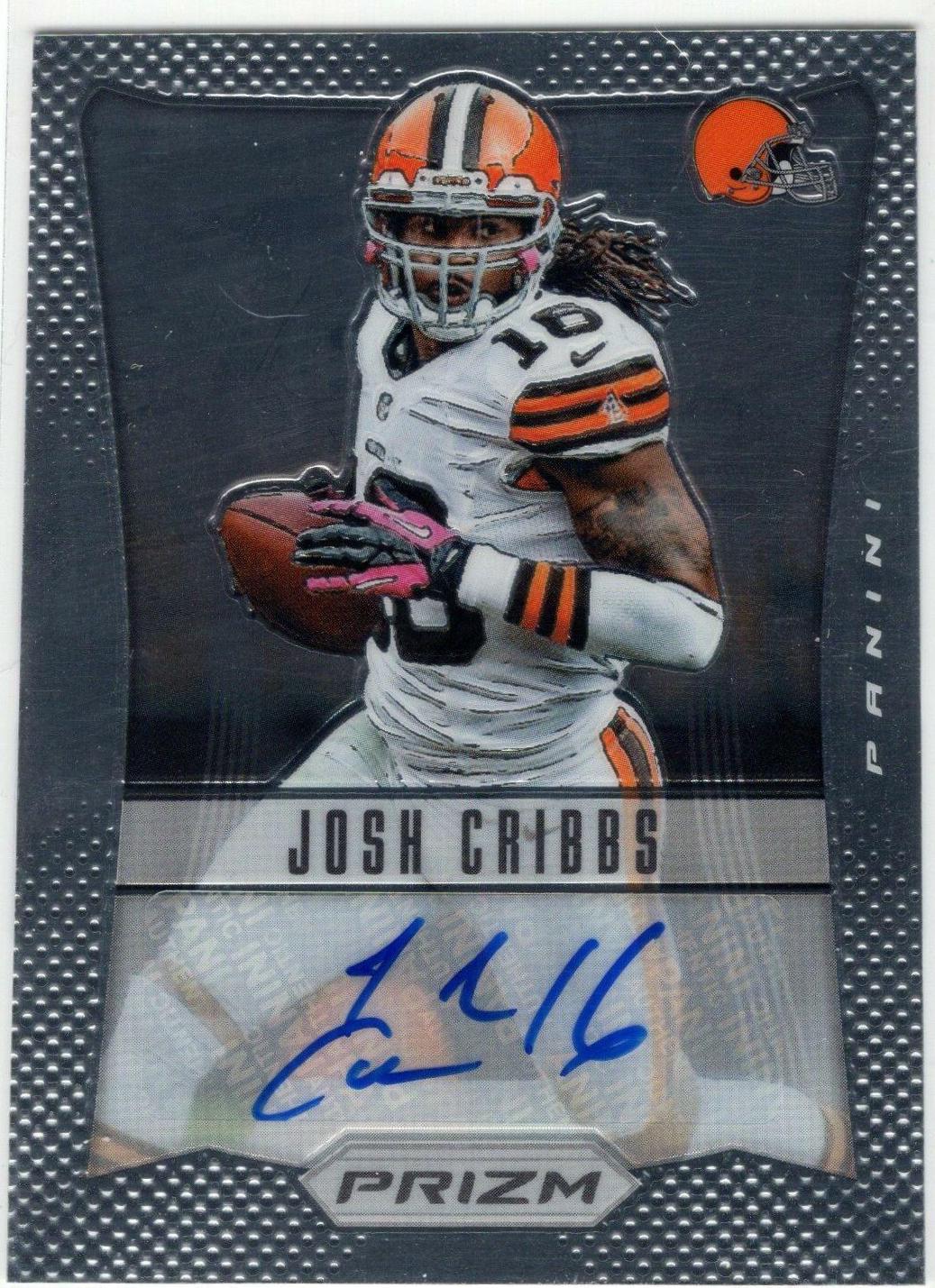 Josh Cribbs [Autograph Prizm] #48