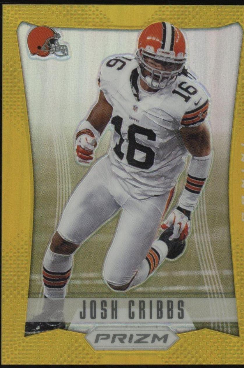 Josh Cribbs [Gold Prizm] #47