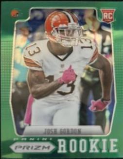 Josh Gordon [Pink Towel Green Prizm] #250