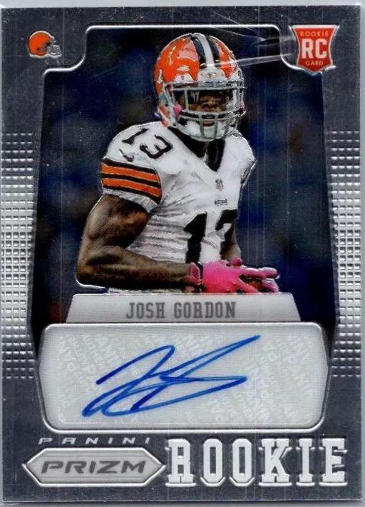 Josh Gordon [Silver Autograph] #250