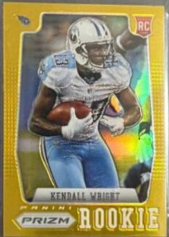 Kendall Wright [Facing Right Gold Prizm] #218