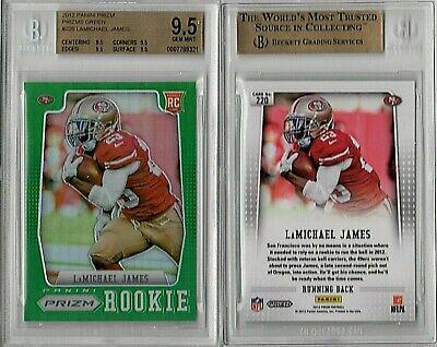LaMichael James [Green Prizm] #220